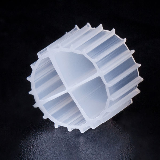 Saving Space MBBR biopipe Fliter Media PE63 For Waste Water Treatment / RAS With White Color A²/O technology 1