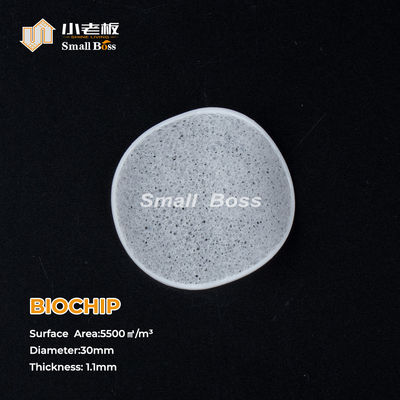 কেনা White Color Mbbr Filter Media with Virgin HDPE Material Ras Biochip online manufacture