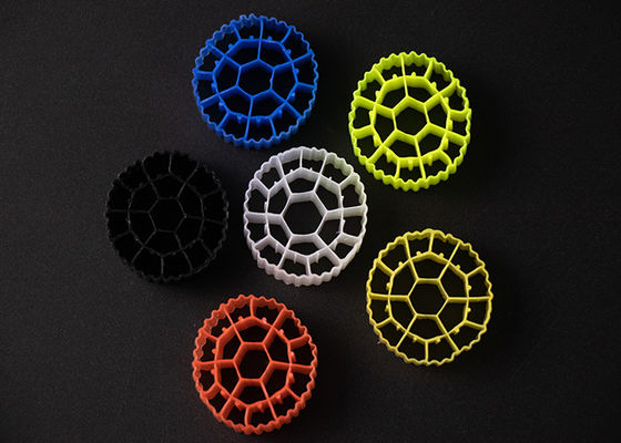 কেনা PE05 K3 কার্যকলাপ ভাসমান Mbbr ক্যারিয়ার সাদা রঙ Hdpe online manufacture