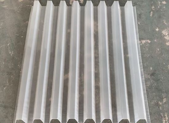 জল চিকিত্সা সেটেলার টিউব ল্যামেলা মিডিয়া 100% ভার্জিন পিভিসি পিপি ম্যাটিয়াল