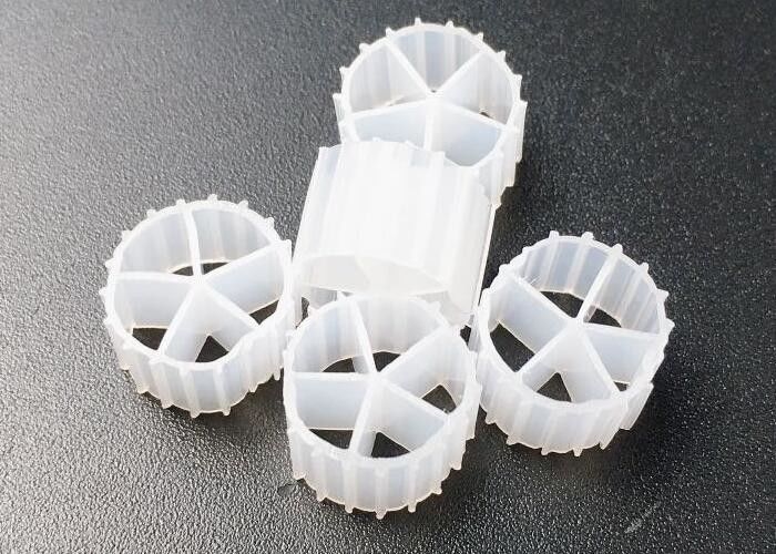 এমবিবিআর বল শক প্লাস্টিক ফিল্টার মিডিয়া বোড / সিওডি এবং নাইট্রোজেন অপসারণ