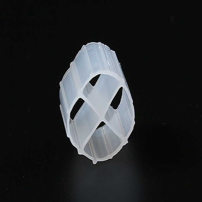 প্রাকৃতিক রঙ এবং ভার্জিন এইচডিপিই উপাদান ভাসমান সঙ্গে 12 * 9mm MBBR ফিল্টার মিডিয়া