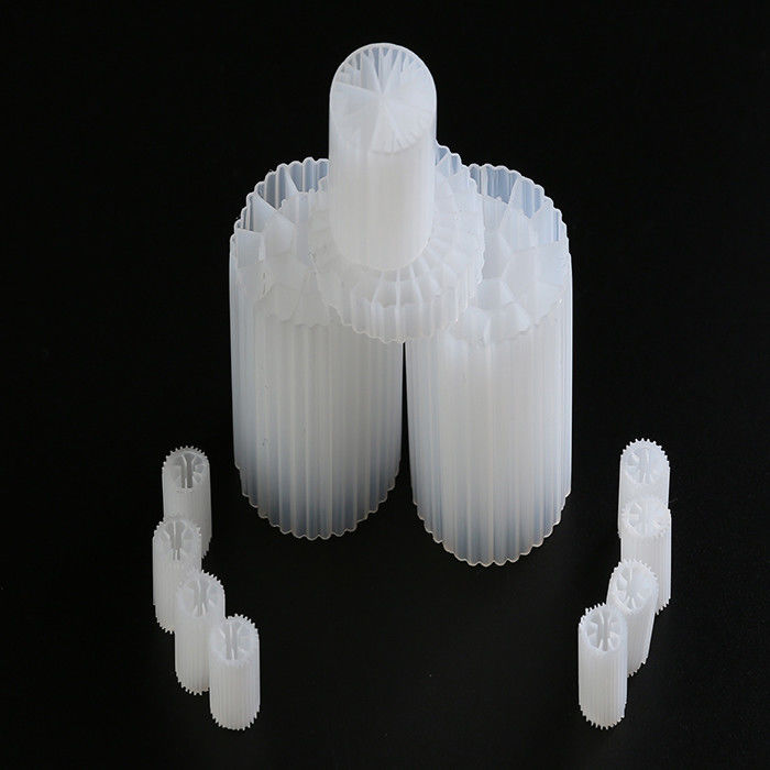 দীর্ঘ জীবনকাল এমবিবিআর ফিল্টার মিডিয়া 4 গর্ত পরিবেশ বান্ধব