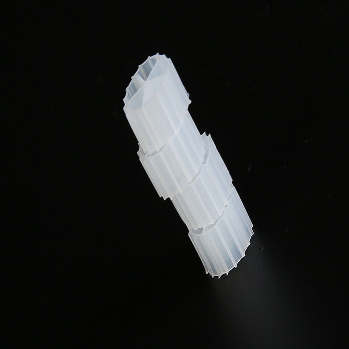 হাইড্রোফিলিক এমবিবিআর প্লাস্টিক ফিল্টার মিডিয়া কম শক্তি খরচ