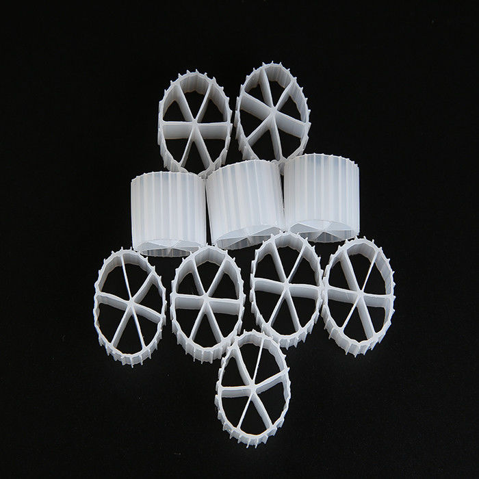 পরিবেশ বান্ধব জল বিশুদ্ধকরণ MBBR দীর্ঘ জীবনকাল সহ বায়ো মিডিয়া সুরক্ষা প্রযুক্তি সাদা