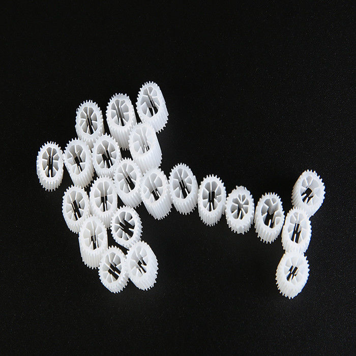 7 গর্ত ভাসমান ফিল্টার মিডিয়া HIPS উপাদান শিল্প নিকাশী জন্য প্লাস্টিকের Biocell