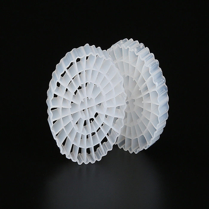 নিকাশী ব্যবস্থা প্লাস্টিক ফিল্টার মিডিয়া এমবিবিআর এইচডিপিই বায়োমোভার বড় 1200 m2/m3 পৃষ্ঠের আয়তন IFAS সরঞ্জাম