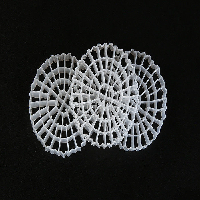 নিকাশী ব্যবস্থা প্লাস্টিক ফিল্টার মিডিয়া এমবিবিআর এইচডিপিই বায়োমোভার বড় 1200 m2/m3 পৃষ্ঠের আয়তন IFAS সরঞ্জাম