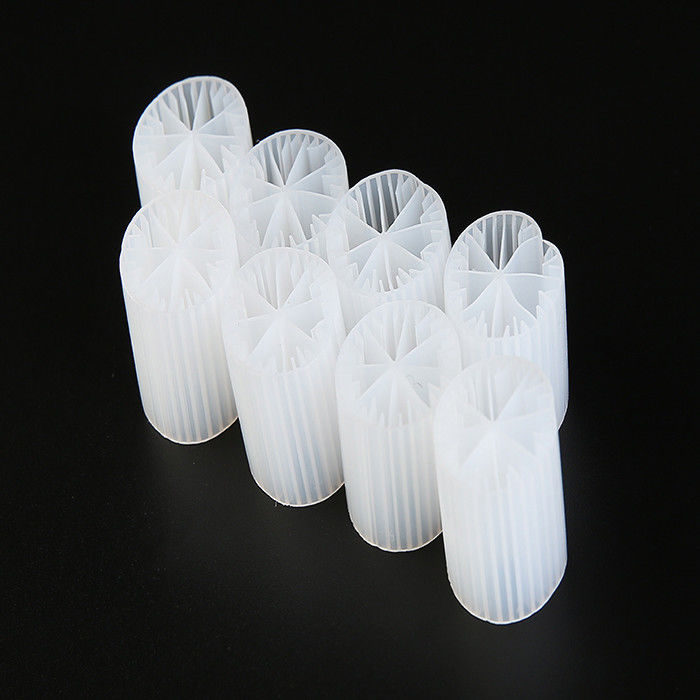 এইচডিপিই প্লাস্টিক ফিল্টার মিডিয়া MBBR FOR RAS SYSTEM দীর্ঘ জীবনকাল মিডিয়া