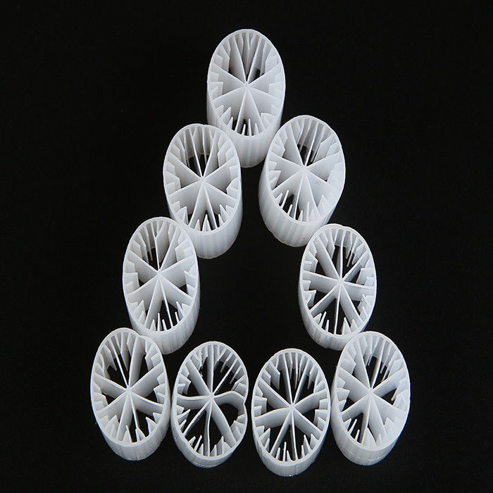 ভাল পৃষ্ঠের আয়তন বায়োসেল ফিল্টার মিডিয়া জলজ চাষ বায়োফিল্টার এইচডিপিই উপাদান