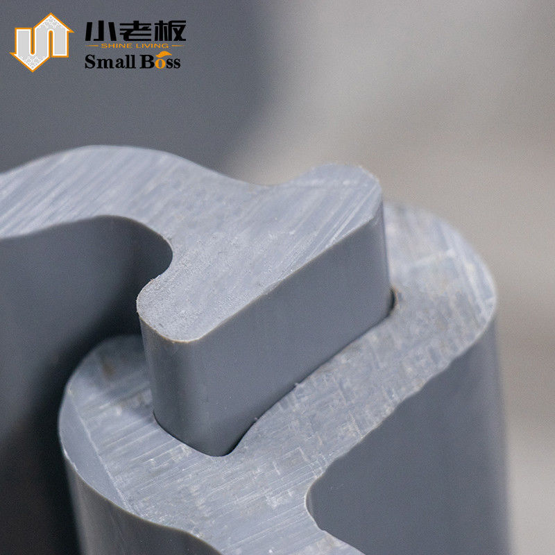 পিভিসি জেড টাইপ ভিনাইল শীট পিলিং জন্য সমর্থন দেয়াল নির্মাণ