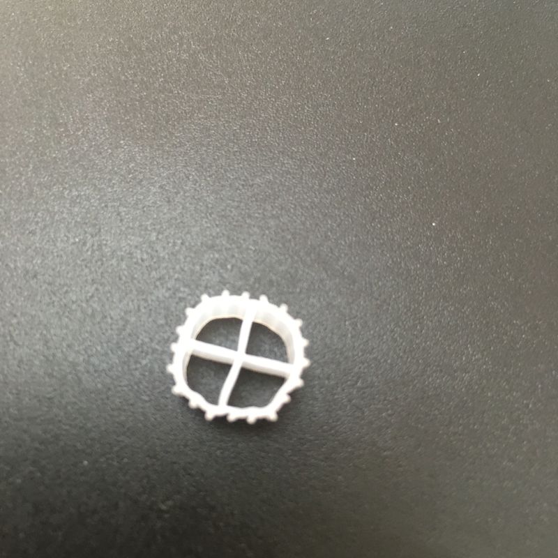 সাদা রঙের এমবিবিআর ফিল্টার মিডিয়া ভার্জিন এইচডিপিই উপাদান এবং আরএসের জন্য দীর্ঘ জীবনকাল সহ