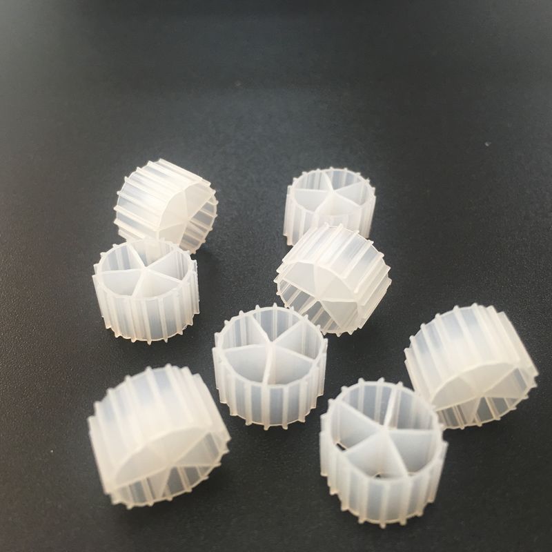 ভার্জিন এইচডিপিই উপাদান এমবিবিআর বায়ো মিডিয়া 10 * 7 মিমি আকার দীর্ঘ সেবা জীবনের জন্য