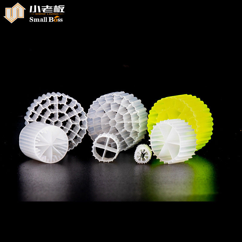 PE38 এইচডিপিই প্লাস্টিক Mbbr জৈব ফিল্টার মিডিয়া জল চিকিত্সার জন্য