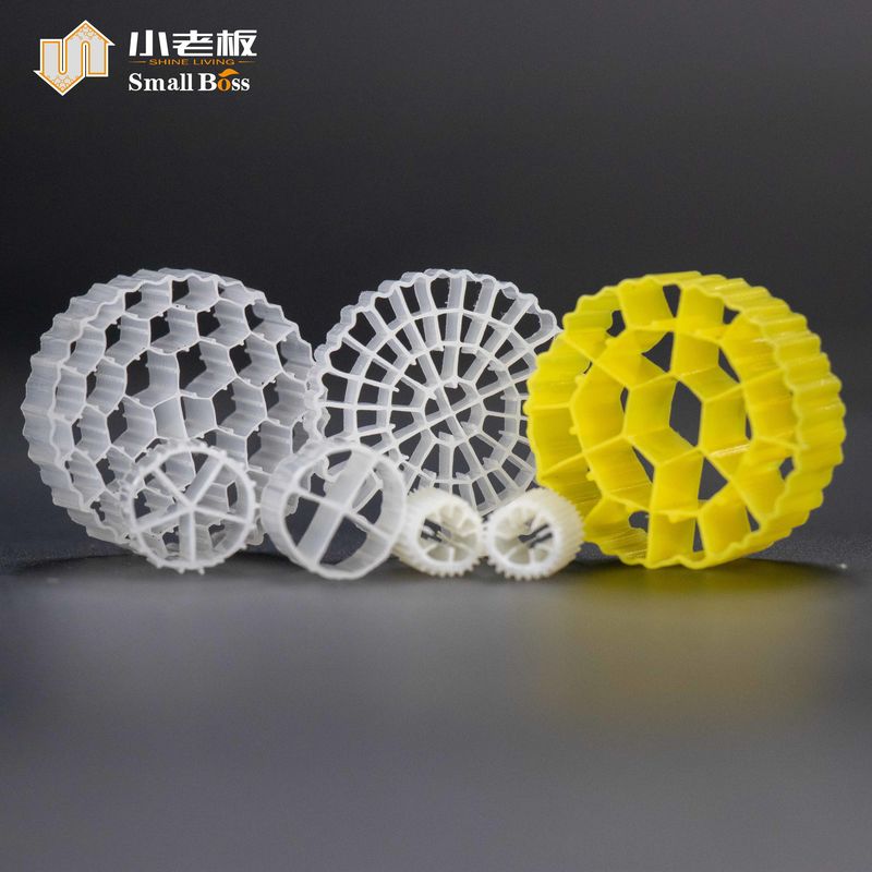 PE38 এইচডিপিই প্লাস্টিক Mbbr জৈব ফিল্টার মিডিয়া জল চিকিত্সার জন্য