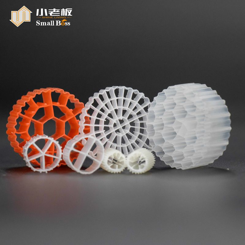 অ্যাক্টিভ মোল্ড এমবিবিআর বায়োমাস ফিল্টার 25 * 10 মিমি 38 কক্ষ জলজ সালমন স্থলভিত্তিক জলজ কৃষি ভাসমান ক্যারিয়ার