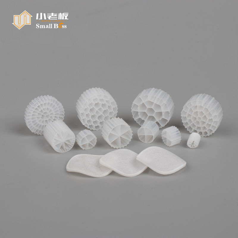 Mbbr বায়ো ফিল্টার মিডিয়া ক্যারিয়ার ফিশ পুকুরের জল চিকিত্সার জন্য