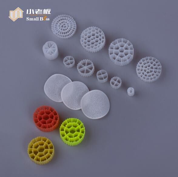 Mbbr মিডিয়া বায়োফিল্ম PE38 মাইক্রো মিডিয়া বায়োলজিকাল ফিল্টার Mbbr বর্জ্য জল চিকিত্সা