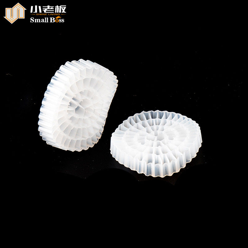 জৈবিক চুল্লি K5 বায়োফিল্ম ফিল্টার ক্যারিয়ার বায়োমিডিয়া চলন্ত বিছানা বায়োফিল্ম চুল্লি এমবিবিআর বায়ো মিডিয়া