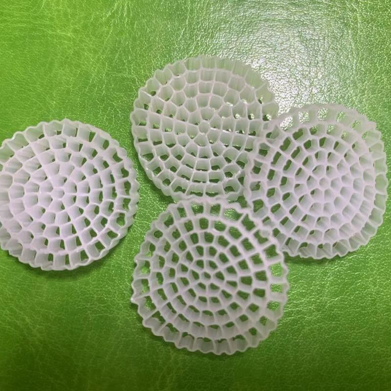 PE79S 1600m2/m3 ফ্লোটিং ক্যারিয়ার এমবিবিআর নিকাশের জন্য ফিল্টার মিডিয়া