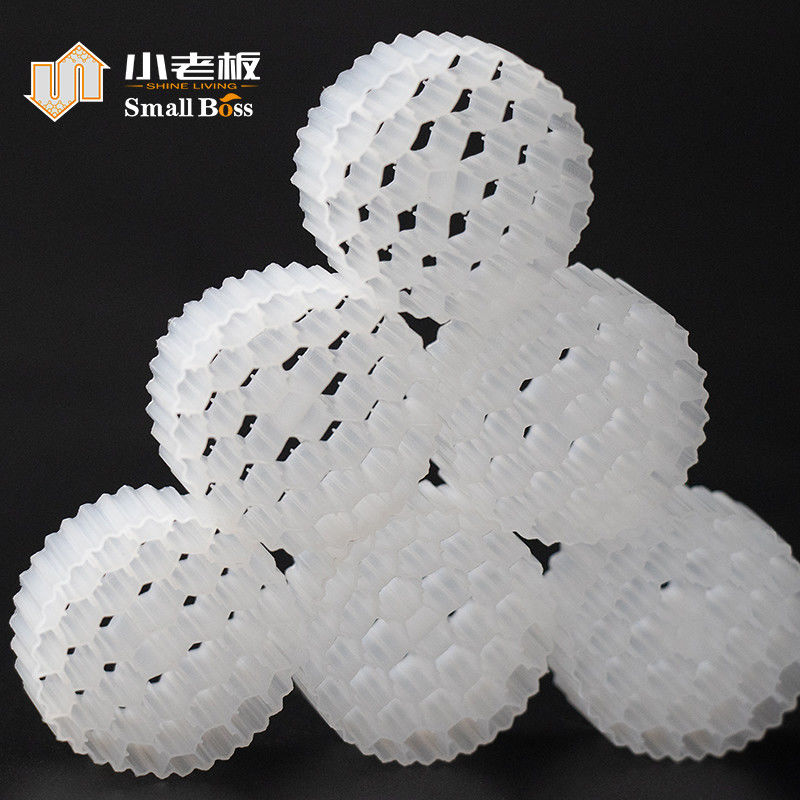 প্লাস্টিকের PE38 উপাদান প্লাস্টিকের বায়োফিল্টার মিডিয়া MBBR বর্জ্য জল চিকিত্সার জন্য বায়ো ক্যারিয়ার