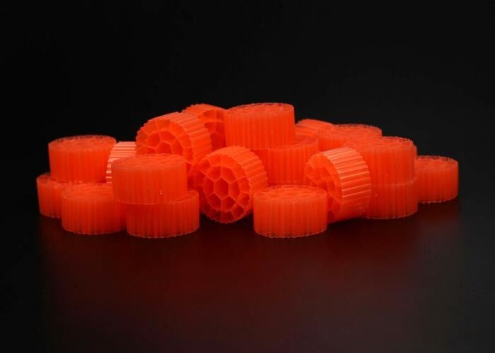 বড় পৃষ্ঠতল অঞ্চল K1 মিডিয়া ফিল্টার PE07 লেক ওয়াটার সার্ভিসের জন্য এমবিবিআর মিডিয়া