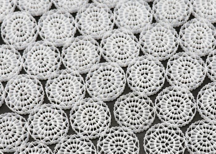 অ্যাকোয়ারিয়াম জৈব বল ফিল্টার মিডিয়া K1 & K3 জৈব মিডিয়া Mbbr বড় পৃষ্ঠতল এলাকা