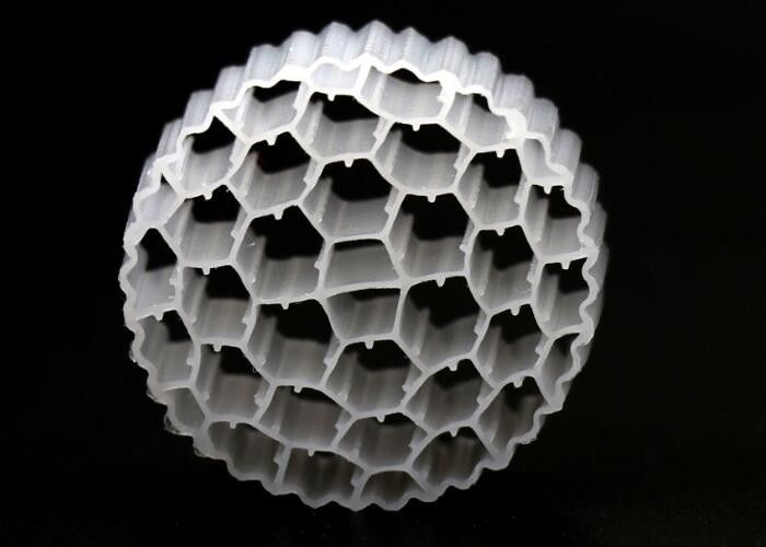 ভাসমান বায়ো বল ফিল্টার মিডিয়া এমবিবিআর 16 মিমি এক্স 10 মিমি হাইড্রোফিলিক ভার্জিন এইচডিপিই উপাদান