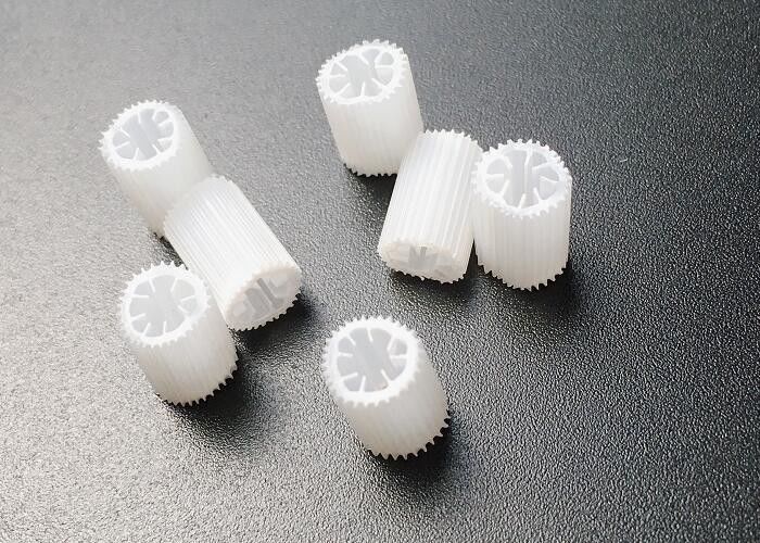 প্লাস্টিক মিডিয়া এমবিবিআর ফিল্টার কে 1 সরানো বিছানা ফিল্টার জল মান উন্নত