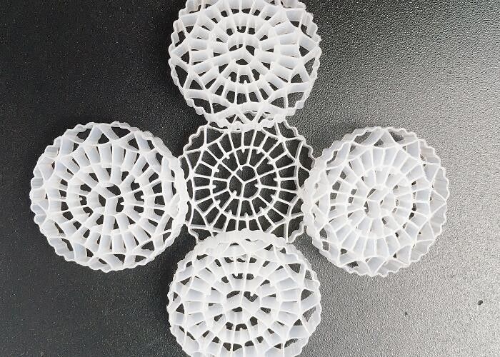 25 * 5 মিমি কে 3 ফিল্টার মিডিয়া এইচডিপিই উপাদান আইএফএএস প্রক্রিয়া এমবিবিআর বায়োবলস