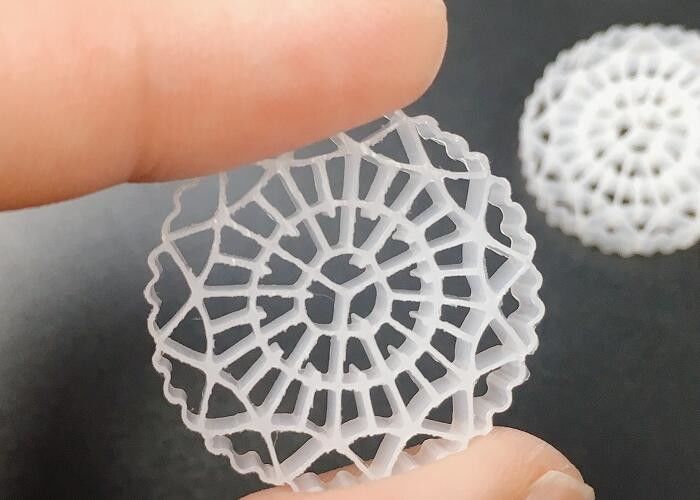 স্থান সাশ্রয় MBBR বায়োপাইপ Fliter Media PE63 বর্জ্য জল চিকিত্সার জন্য / RAS সাদা রঙের A2 / O প্রযুক্তি সহ