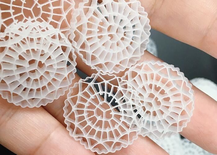 স্থান সাশ্রয় MBBR বায়োপাইপ Fliter Media PE63 বর্জ্য জল চিকিত্সার জন্য / RAS সাদা রঙের A2 / O প্রযুক্তি সহ