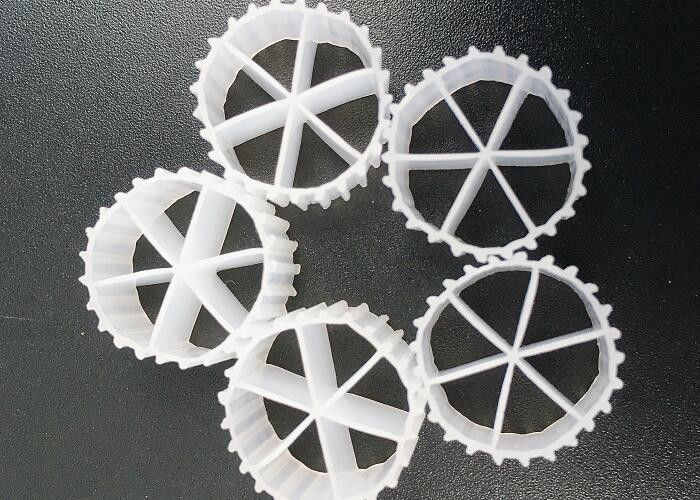 16 মিমি এক্স 10 মিমি হাইড্রোফিলিক ফ্লোটিং ফিল্টার মিডিয়া ভার্জিন এইচডিপিই উপাদান এমবিবিআর