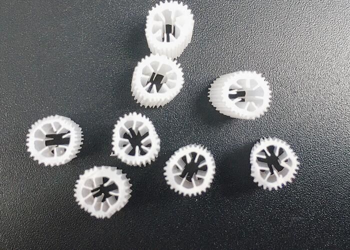 স্পেস সাশ্রয় প্লাস্টিক ভাসমান ফিল্টার মিডিয়া কাল্ডনেস বায়ো ফিল্টার মিডিয়া