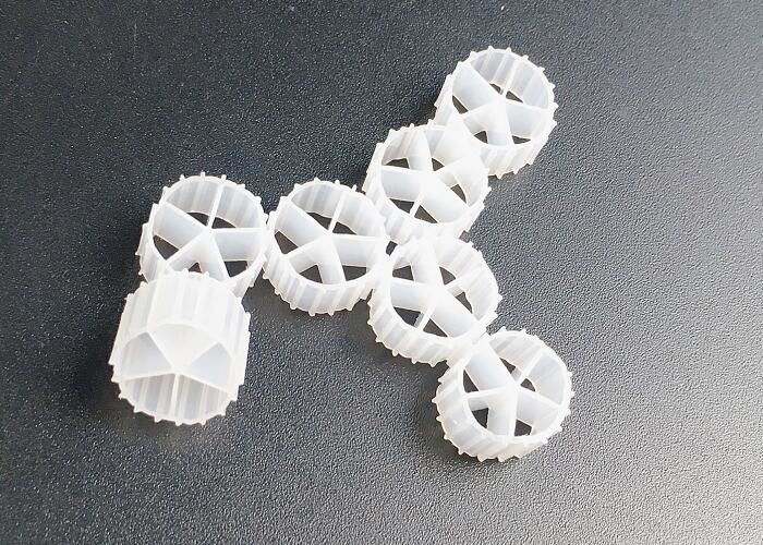 নিকাশী সরানো বিছানা বায়োসেল ফিল্টার মিডিয়া কম শক্তি খরচ 10mm X 7mm আকার