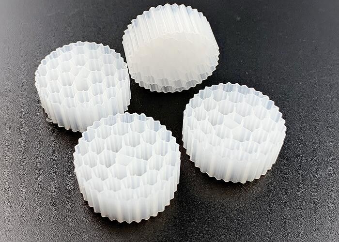 সিটি ওয়াটার ট্রিটমেন্টের জন্য এমবিবিআর বায়োসেল ফিল্টার মিডিয়া