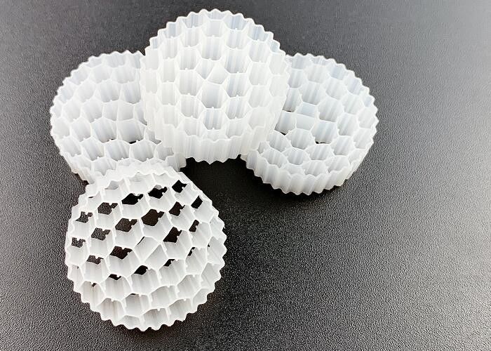 সিটি ওয়াটার ট্রিটমেন্টের জন্য এমবিবিআর বায়োসেল ফিল্টার মিডিয়া