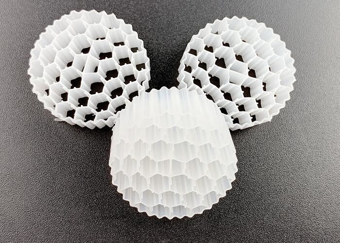 সিটি ওয়াটার ট্রিটমেন্টের জন্য এমবিবিআর বায়োসেল ফিল্টার মিডিয়া