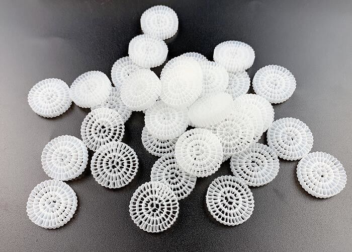 খাদ্য গ্রেড নিরাপদ এইচডিপিই এফডিএ উপাদান ভাসমান এমবিবিআর মিডিয়া বায়ো বল ফিল্টার মিডিয়া