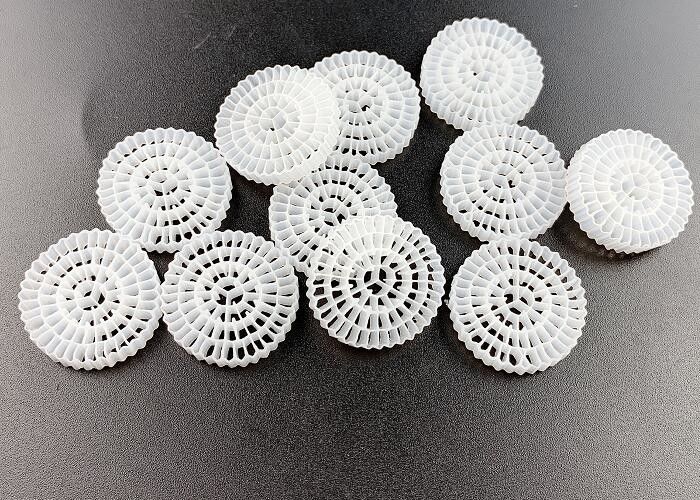 খাদ্য গ্রেড নিরাপদ এইচডিপিই এফডিএ উপাদান ভাসমান এমবিবিআর মিডিয়া বায়ো বল ফিল্টার মিডিয়া