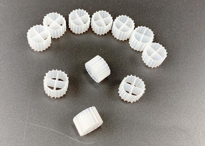 ভার্জিন এইচডিপিই হোয়াইট ১১ এমএম বায়ো ফিল্টার মিডিয়া ডেনিট্রিফিকেশন