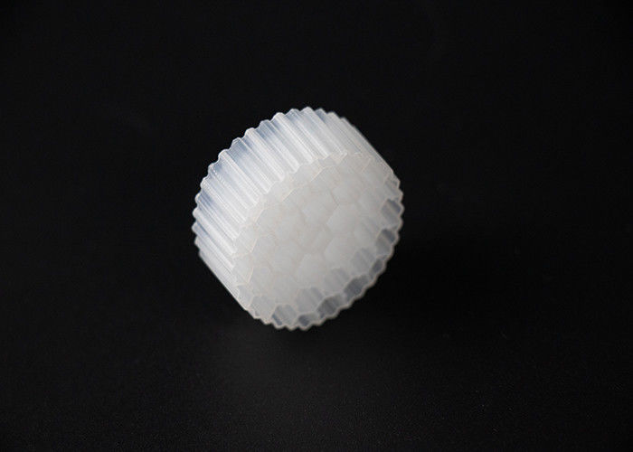 Mbbr বায়োমোভার হোয়াইট ৩৮ রুম জৈব ফিল্টার মিডিয়া