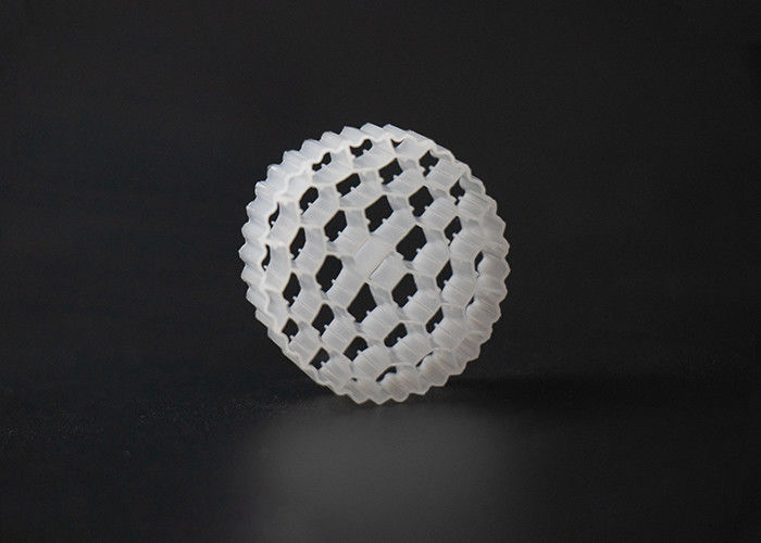 Mbbr বায়োমোভার হোয়াইট ৩৮ রুম জৈব ফিল্টার মিডিয়া