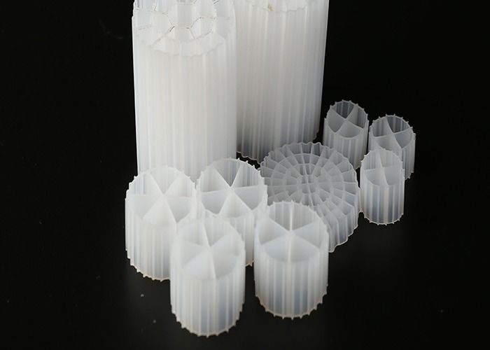 স্ব-পরিচ্ছন্নতা জলজ কৃষি K1 ফিল্টার মিডিয়া MBBR ফিল্টার মিডিয়া 19 গর্ত সংখ্যা