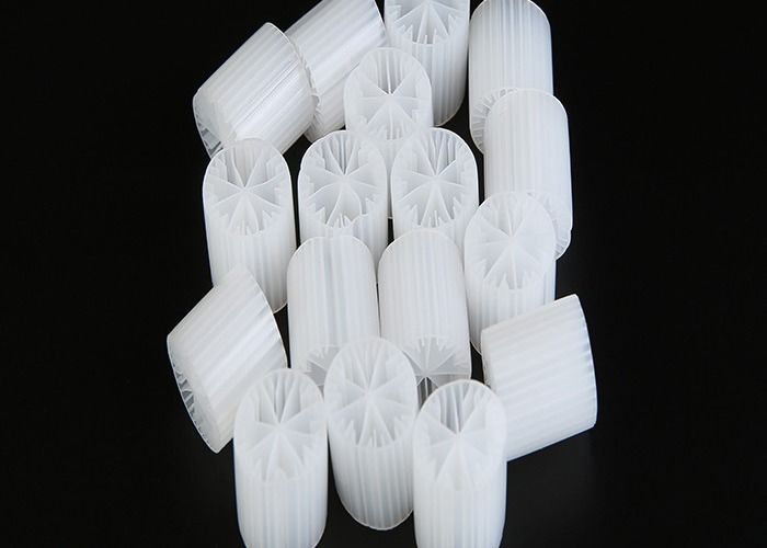 বড় পৃষ্ঠতল এলাকা K5 ভাসমান ফিল্টার মিডিয়া জল চিকিত্সা ফিল্টার মিডিয়া