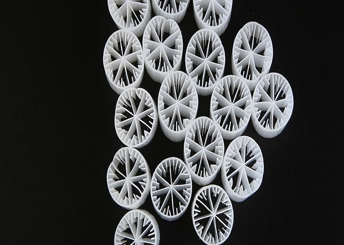 বড় পৃষ্ঠতল এলাকা K5 ভাসমান ফিল্টার মিডিয়া জল চিকিত্সা ফিল্টার মিডিয়া