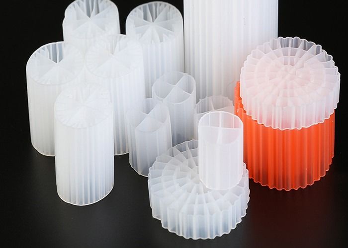 দীর্ঘ জীবন 19 গর্ত K1 ফিল্টার মিডিয়া ভার্জিন এইচডিপিই উপাদান RAS এবং বর্জ্য জল জন্য বায়ো বল