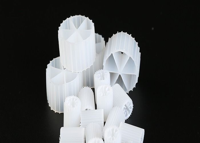 দীর্ঘ জীবন 19 গর্ত K1 ফিল্টার মিডিয়া ভার্জিন এইচডিপিই উপাদান RAS এবং বর্জ্য জল জন্য বায়ো বল