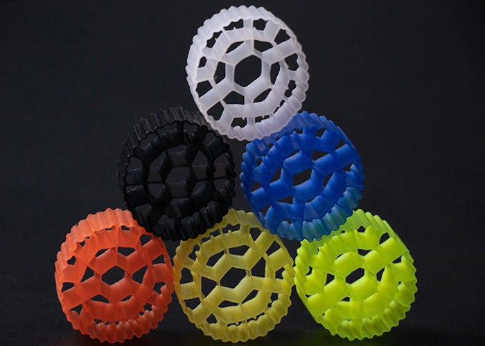 PE05 K3 কার্যকলাপ ভাসমান Mbbr ক্যারিয়ার সাদা রঙ Hdpe