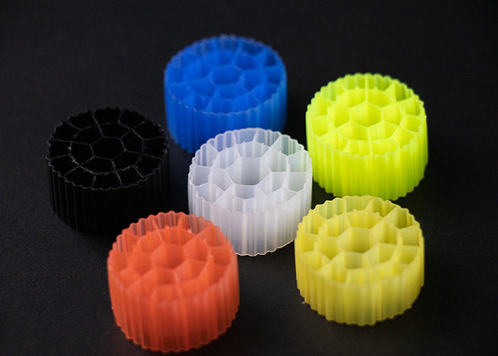 ভার্জিন এইচডিপিই এফডিএ নিরাপদ উপাদান বায়ো ফিল্টার মিডিয়া আইএফএএস প্রযুক্তি